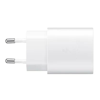 Samsung Galaxy 25W USB-C Power Adapter (White) — view 1