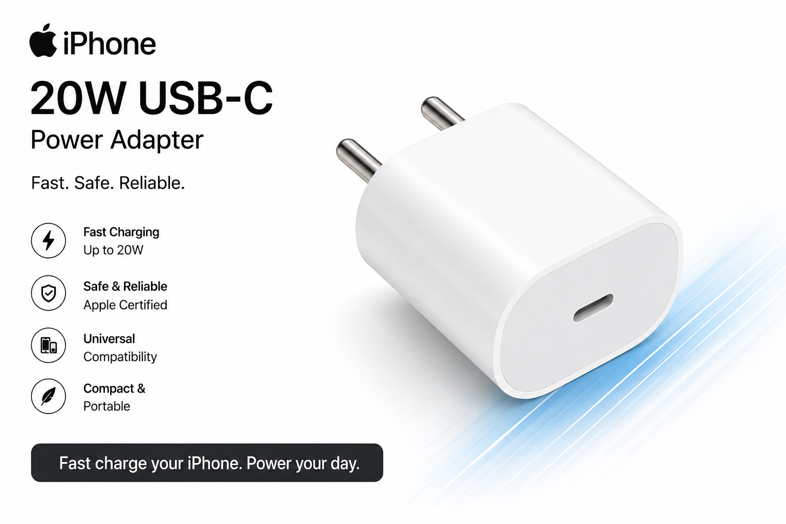 Apple 20W USB-C Power Adapter — view 1